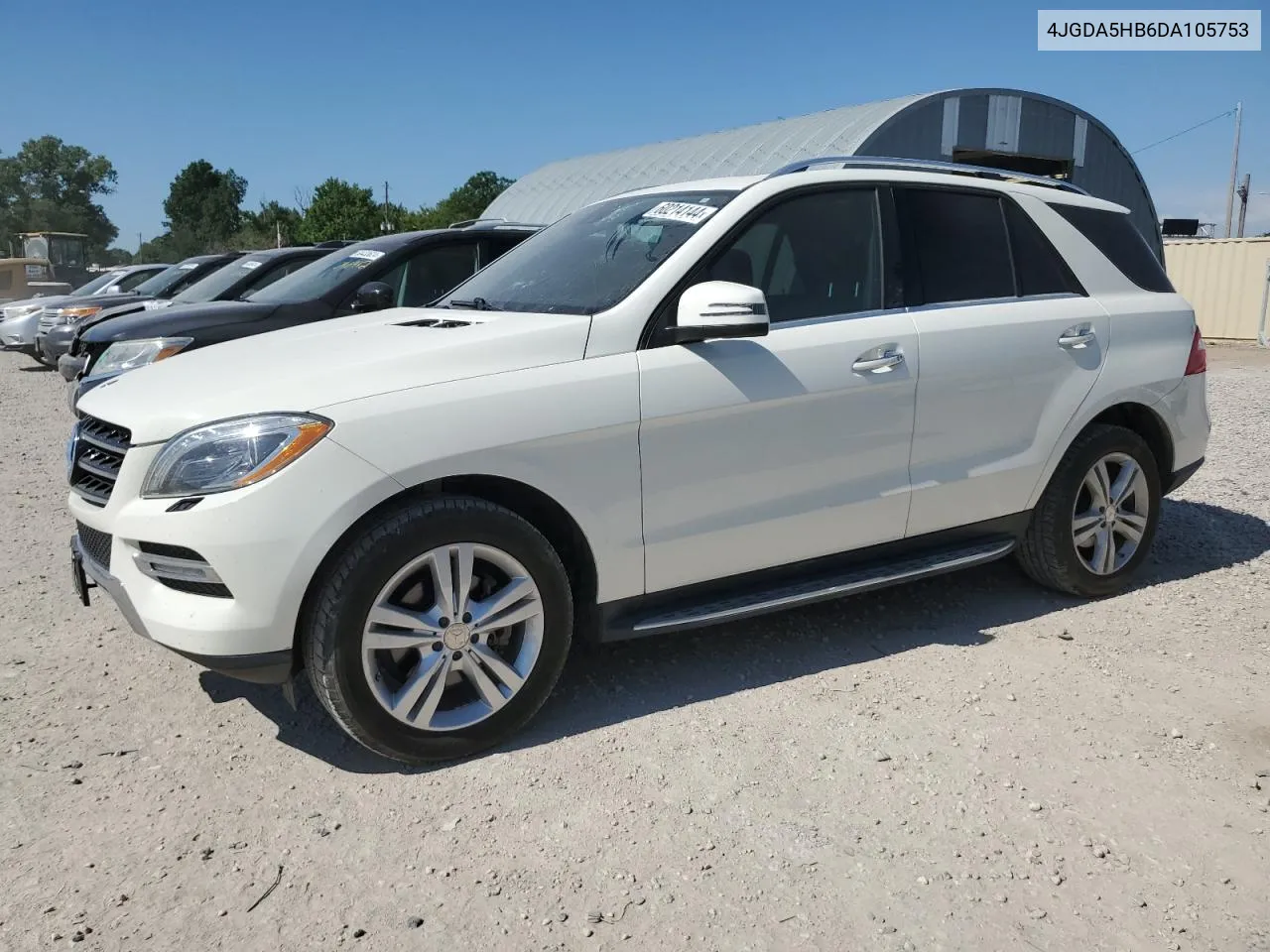 2013 Mercedes-Benz Ml 350 4Matic VIN: 4JGDA5HB6DA105753 Lot: 60214144