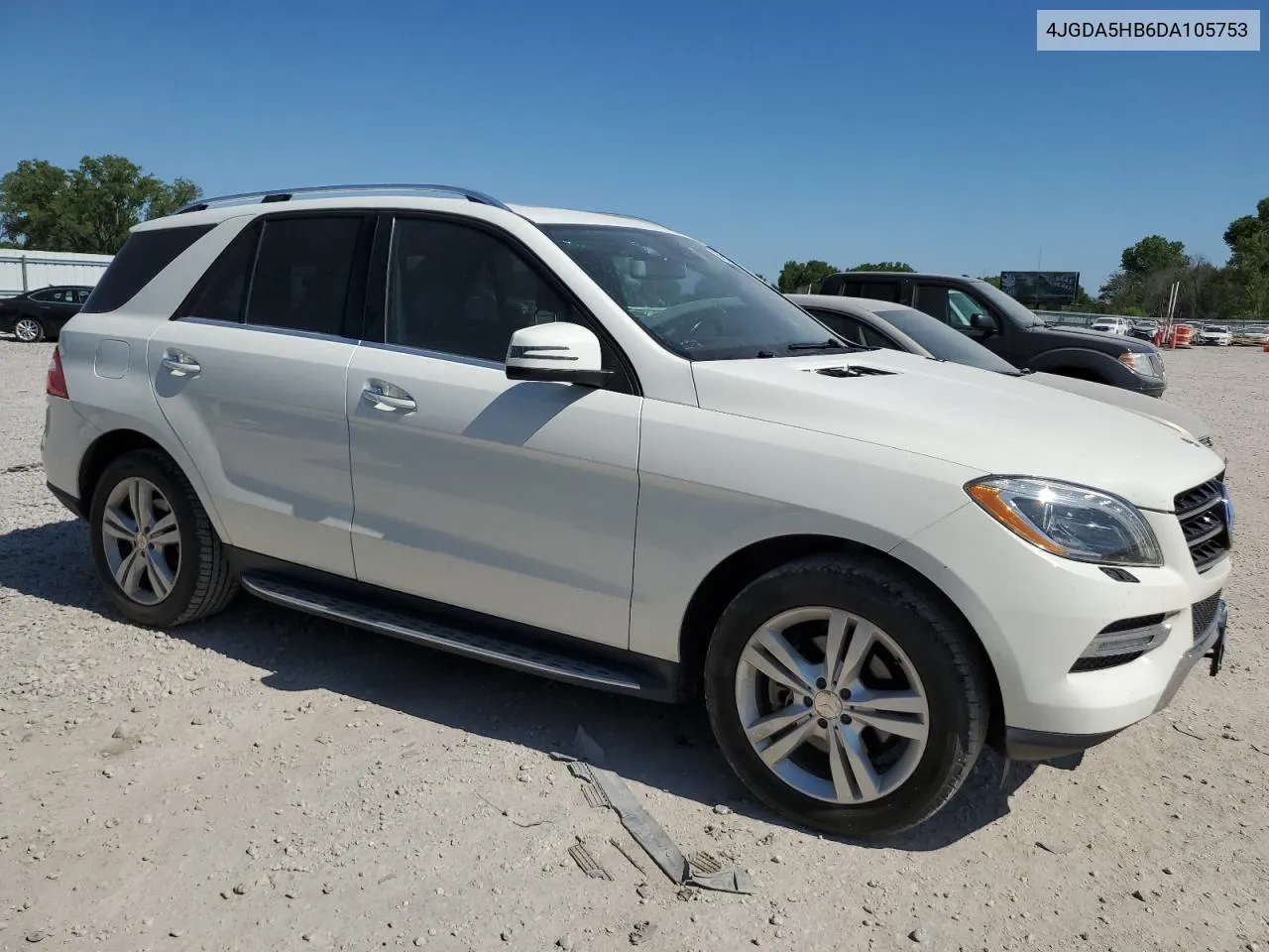 2013 Mercedes-Benz Ml 350 4Matic VIN: 4JGDA5HB6DA105753 Lot: 60214144