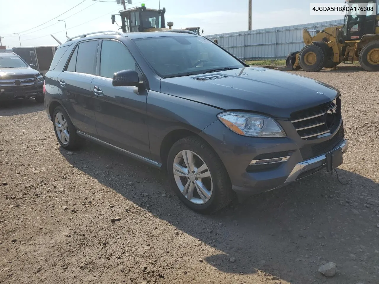 2013 Mercedes-Benz Ml 350 4Matic VIN: 4JGDA5HBXDA176308 Lot: 62501894