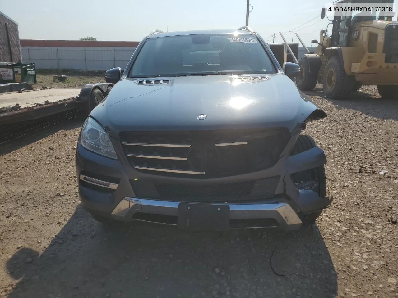 2013 Mercedes-Benz Ml 350 4Matic VIN: 4JGDA5HBXDA176308 Lot: 62501894