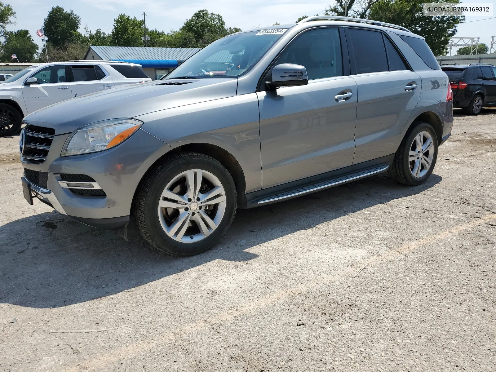 2013 Mercedes-Benz Ml 350 VIN: 4JGDA5JB7DA169312 Lot: 63322894