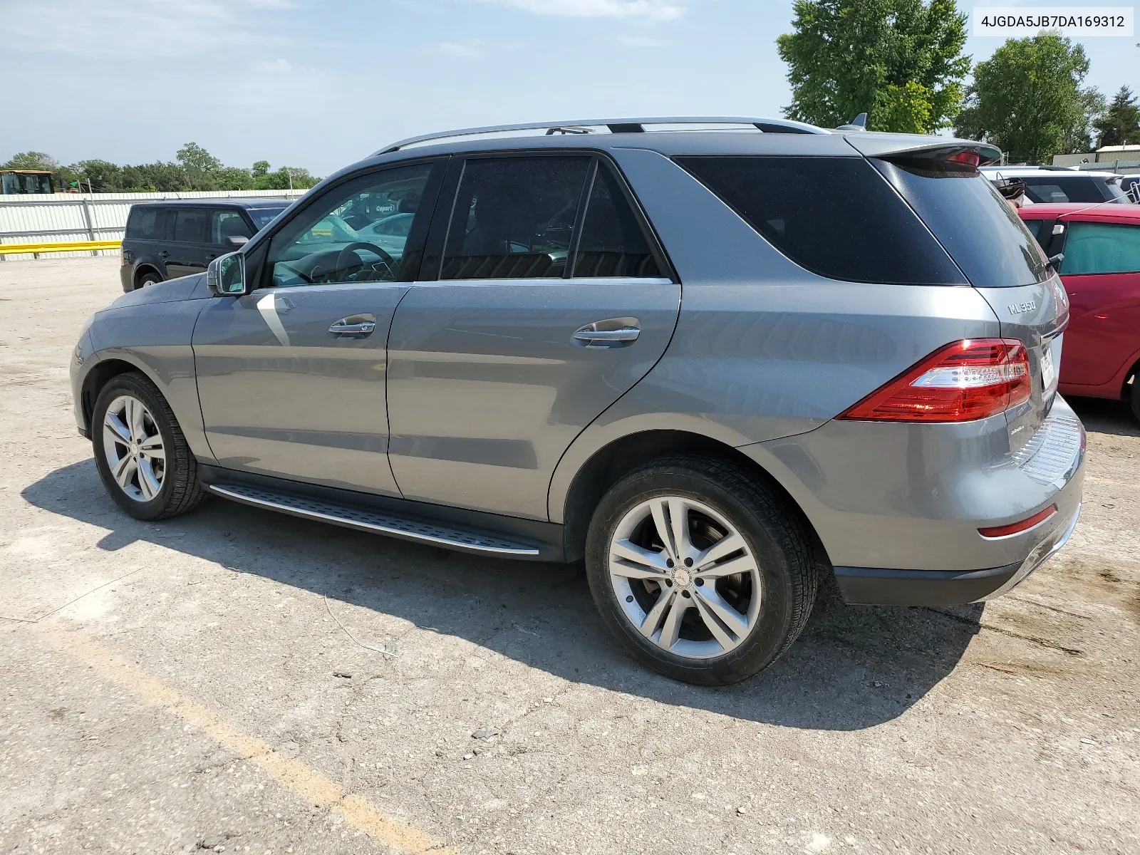 2013 Mercedes-Benz Ml 350 VIN: 4JGDA5JB7DA169312 Lot: 63322894