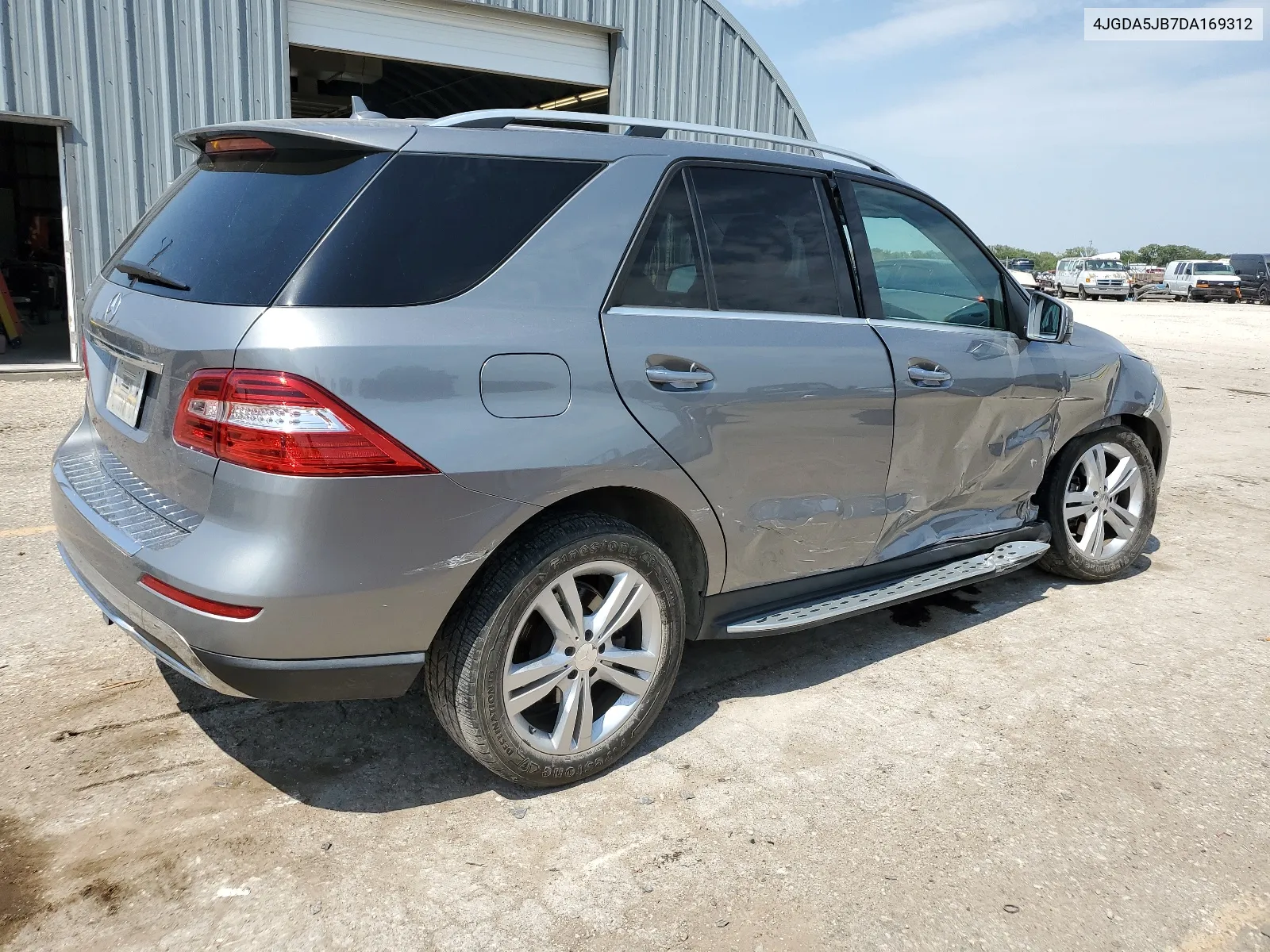 2013 Mercedes-Benz Ml 350 VIN: 4JGDA5JB7DA169312 Lot: 63322894