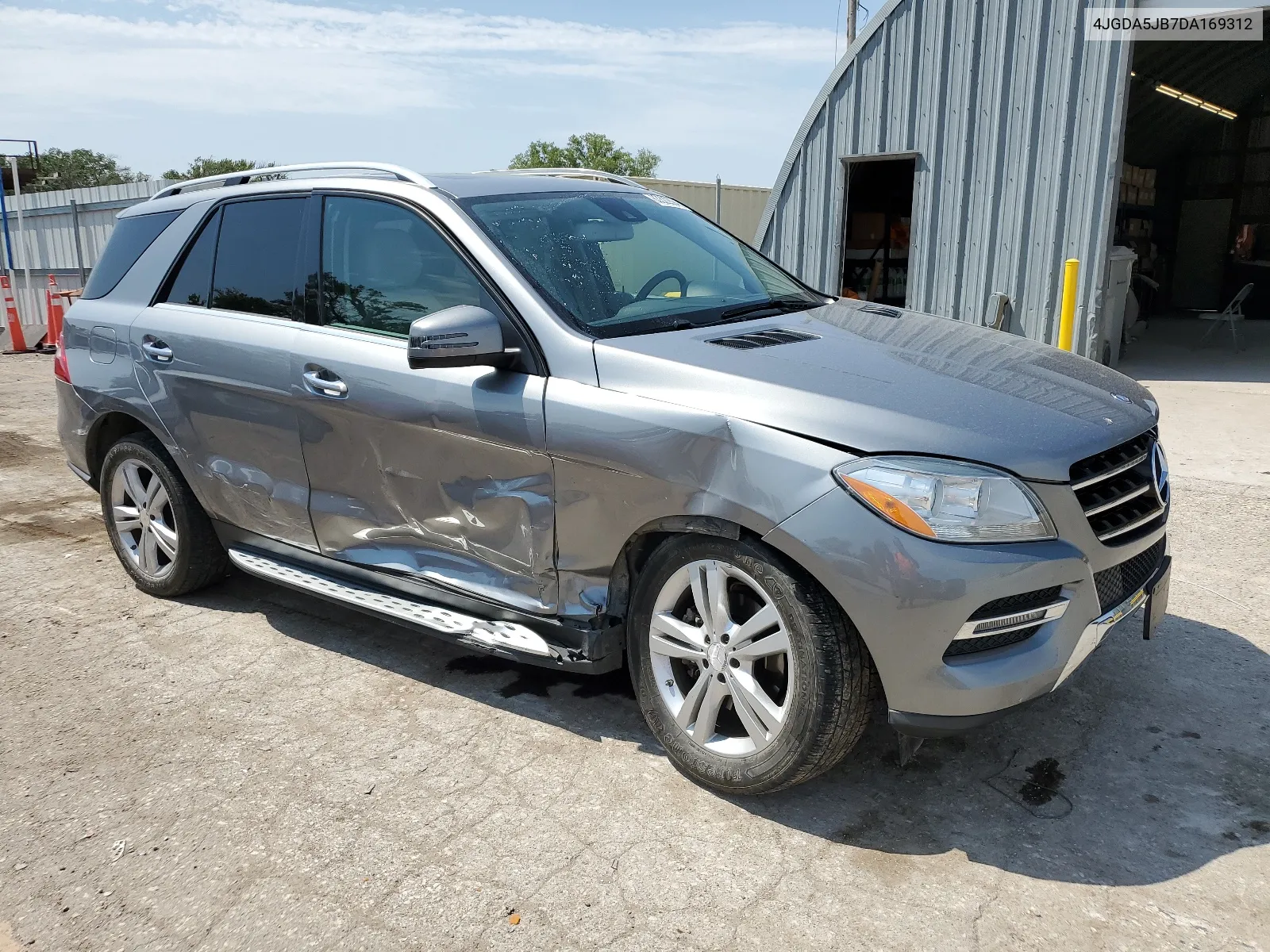 2013 Mercedes-Benz Ml 350 VIN: 4JGDA5JB7DA169312 Lot: 63322894