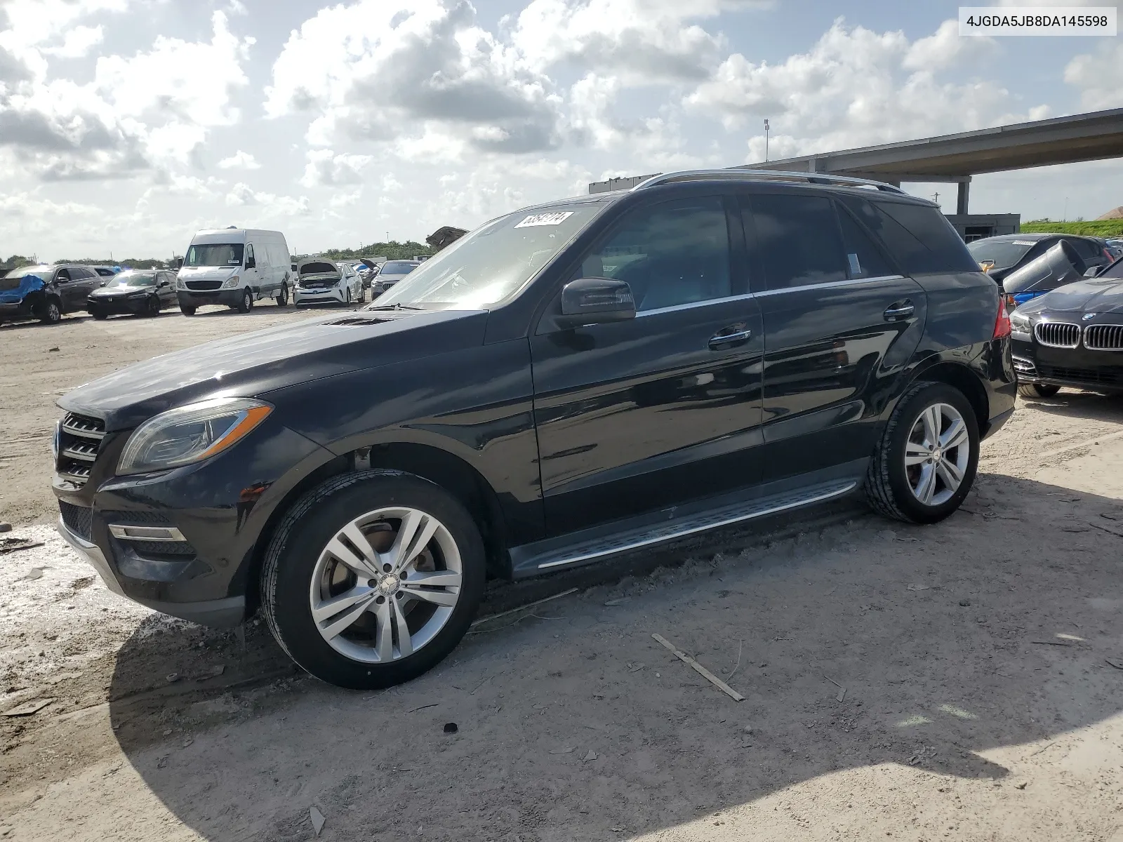 2013 Mercedes-Benz Ml 350 VIN: 4JGDA5JB8DA145598 Lot: 63545274