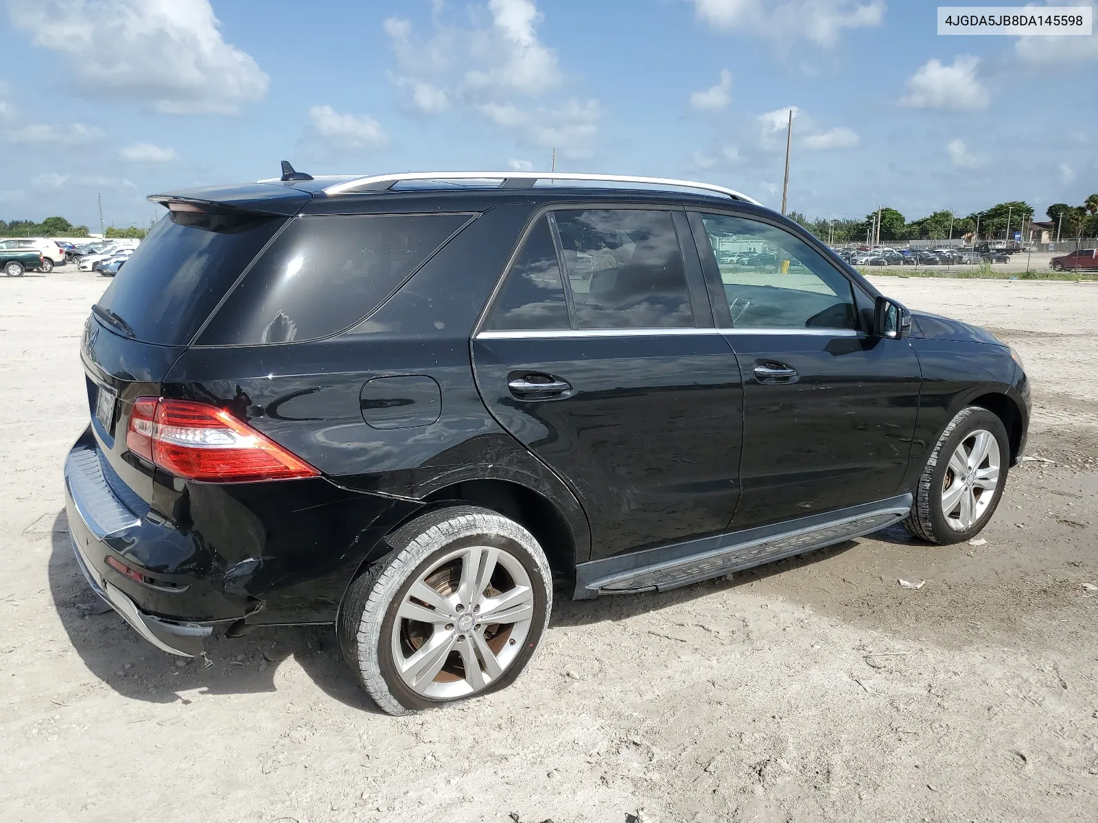 2013 Mercedes-Benz Ml 350 VIN: 4JGDA5JB8DA145598 Lot: 63545274