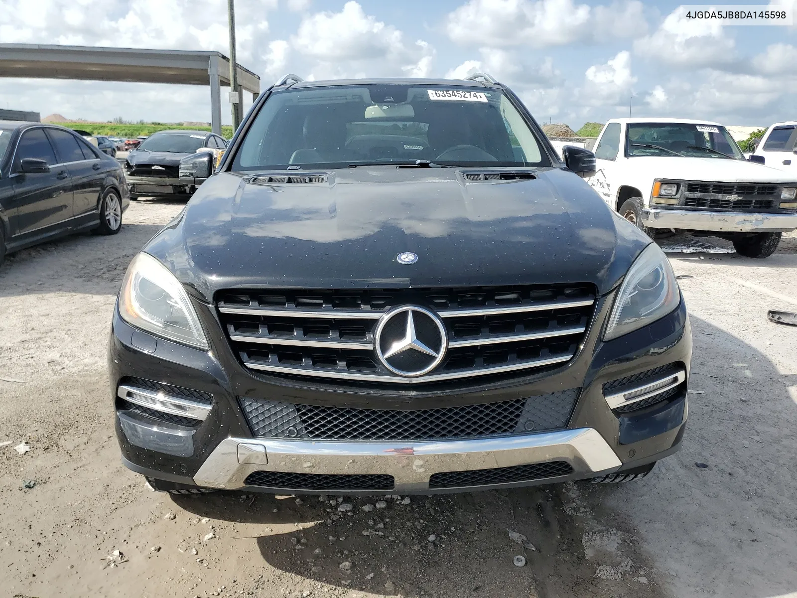 2013 Mercedes-Benz Ml 350 VIN: 4JGDA5JB8DA145598 Lot: 63545274