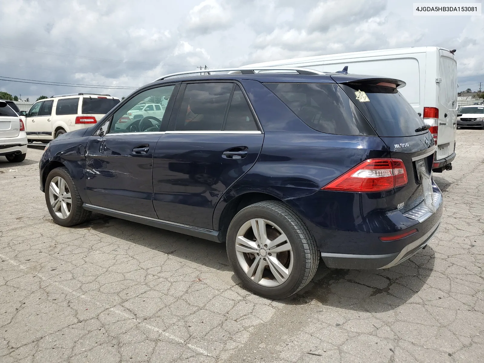 2013 Mercedes-Benz Ml 350 4Matic VIN: 4JGDA5HB3DA153081 Lot: 64823524