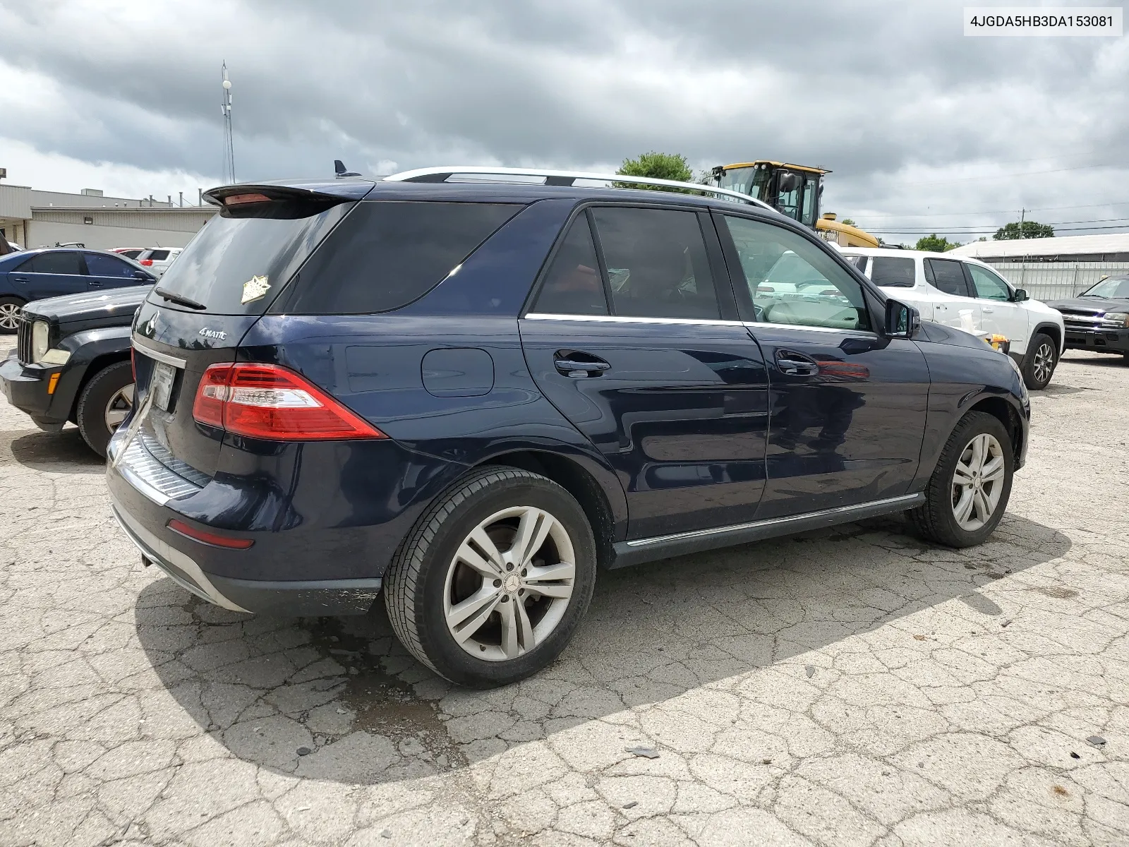 2013 Mercedes-Benz Ml 350 4Matic VIN: 4JGDA5HB3DA153081 Lot: 64823524