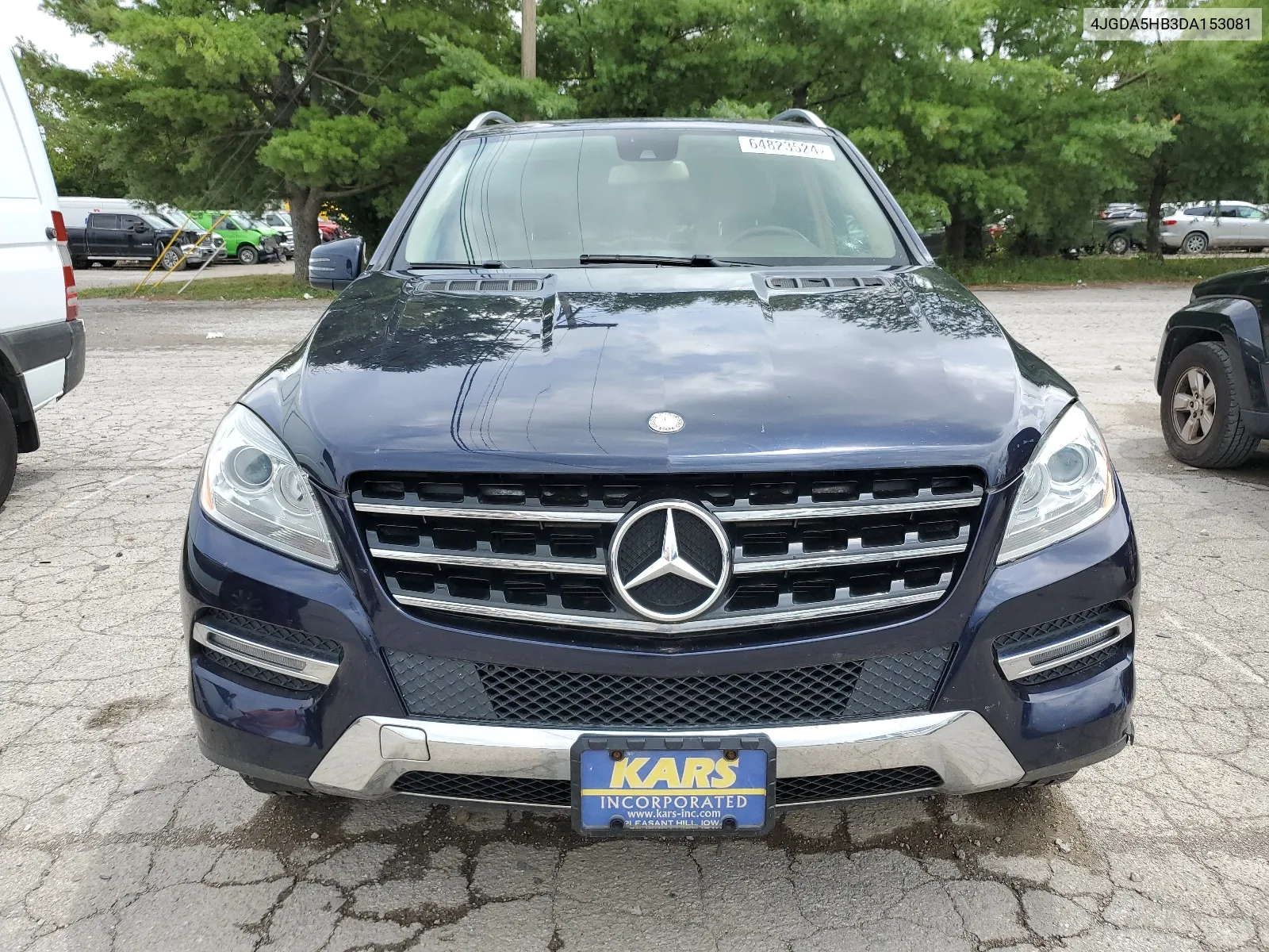 2013 Mercedes-Benz Ml 350 4Matic VIN: 4JGDA5HB3DA153081 Lot: 64823524