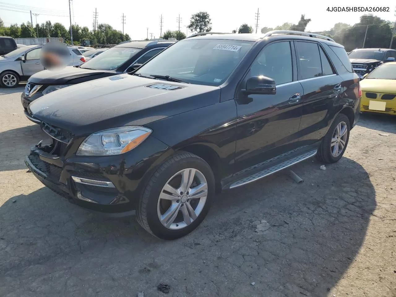 2013 Mercedes-Benz Ml 350 4Matic VIN: 4JGDA5HB5DA260682 Lot: 65947714