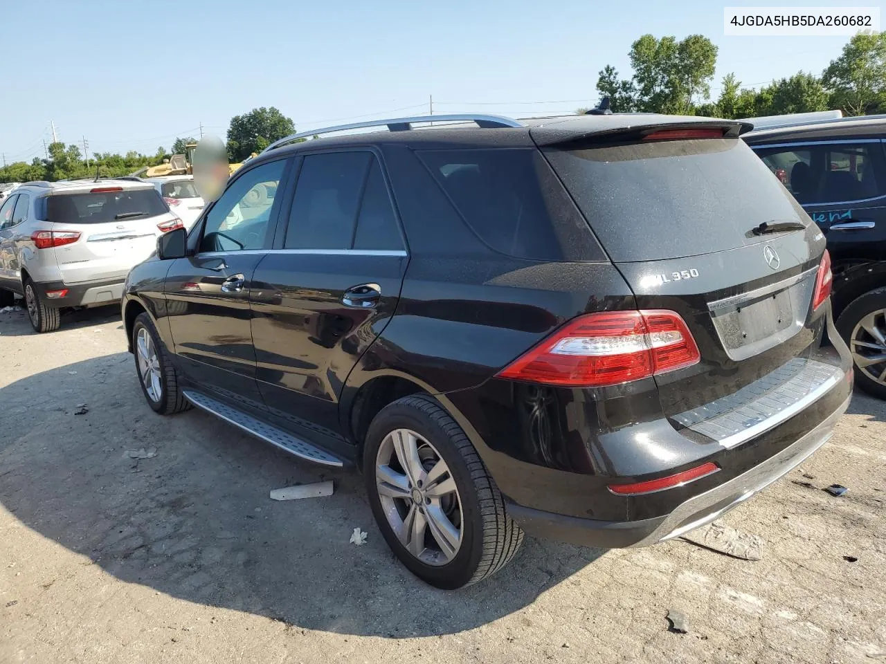 2013 Mercedes-Benz Ml 350 4Matic VIN: 4JGDA5HB5DA260682 Lot: 65947714