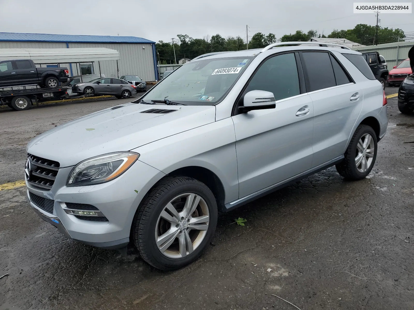 2013 Mercedes-Benz Ml 350 4Matic VIN: 4JGDA5HB3DA228944 Lot: 66093074