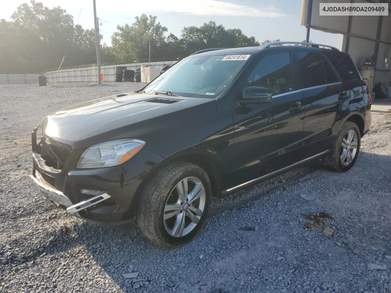 2013 Mercedes-Benz Ml 350 4Matic VIN: 4JGDA5HB9DA209489 Lot: 66241614