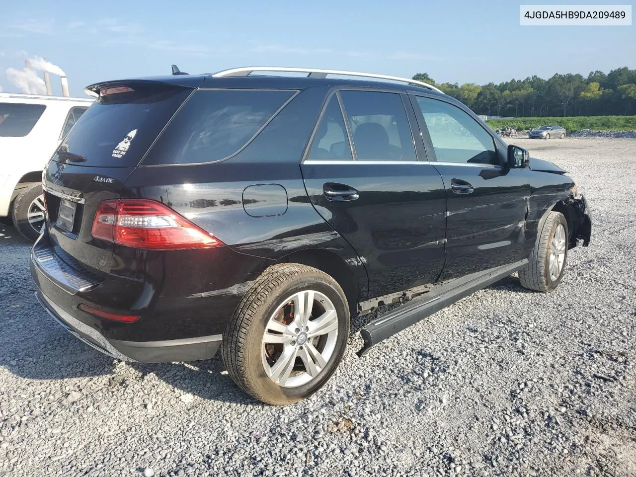 2013 Mercedes-Benz Ml 350 4Matic VIN: 4JGDA5HB9DA209489 Lot: 66241614