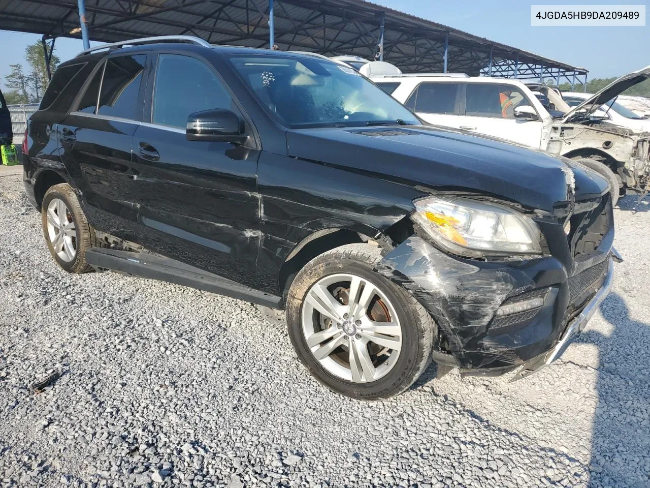 2013 Mercedes-Benz Ml 350 4Matic VIN: 4JGDA5HB9DA209489 Lot: 66241614