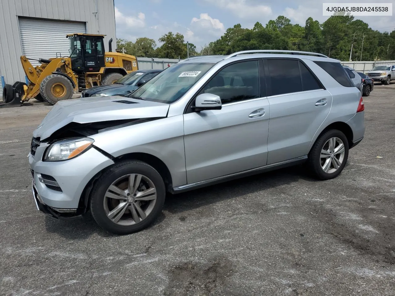 2013 Mercedes-Benz Ml 350 VIN: 4JGDA5JB8DA245538 Lot: 66922224