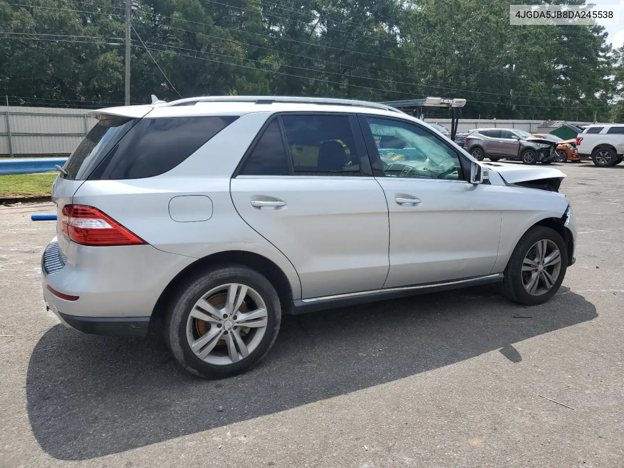 2013 Mercedes-Benz Ml 350 VIN: 4JGDA5JB8DA245538 Lot: 66922224