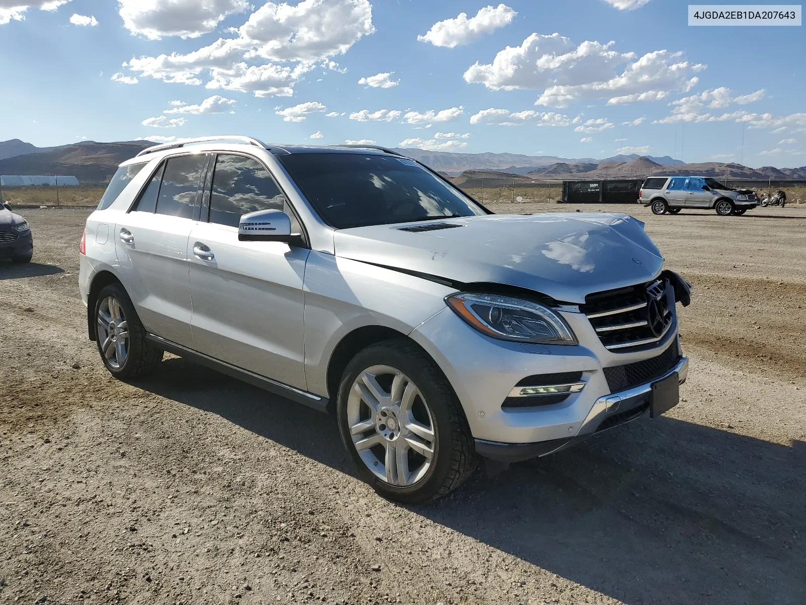 2013 Mercedes-Benz Ml 350 Bluetec VIN: 4JGDA2EB1DA207643 Lot: 67070864