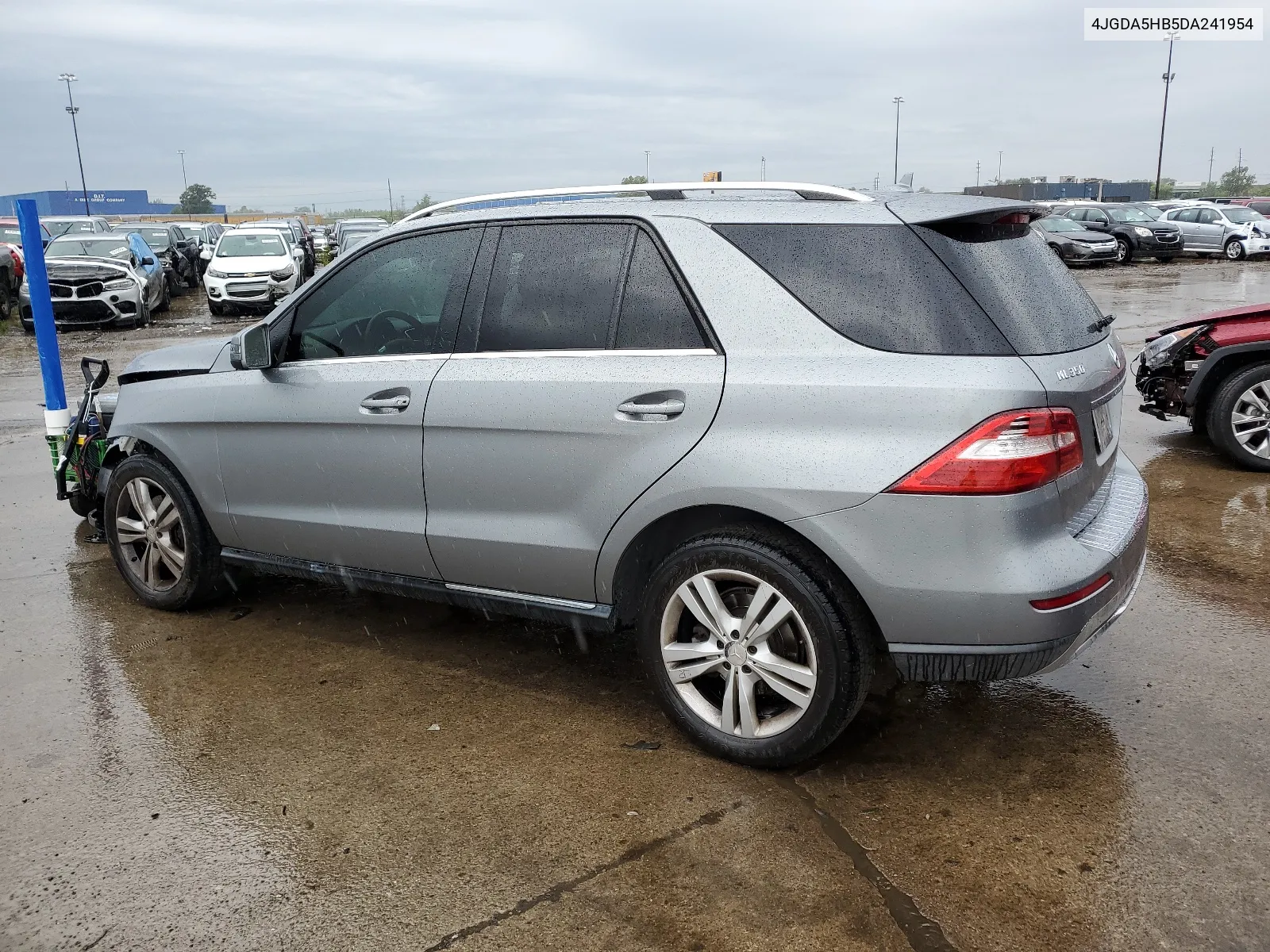 2013 Mercedes-Benz Ml 350 4Matic VIN: 4JGDA5HB5DA241954 Lot: 67603724