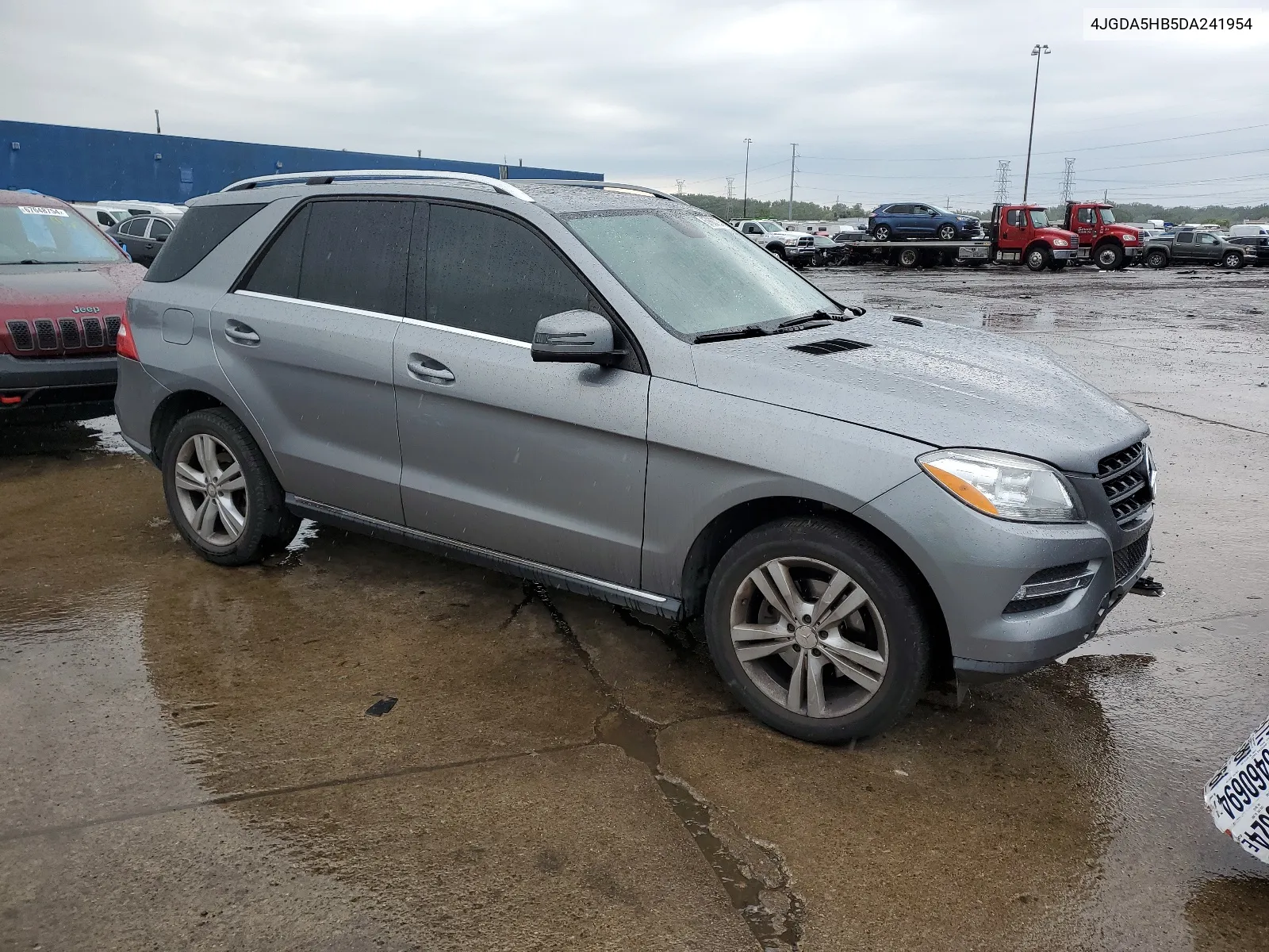 2013 Mercedes-Benz Ml 350 4Matic VIN: 4JGDA5HB5DA241954 Lot: 67603724