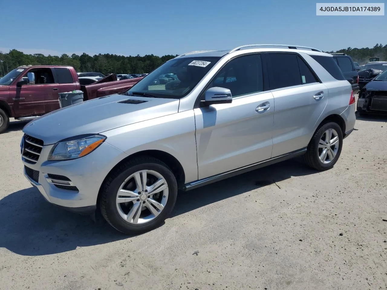 2013 Mercedes-Benz Ml 350 VIN: 4JGDA5JB1DA174389 Lot: 68237264