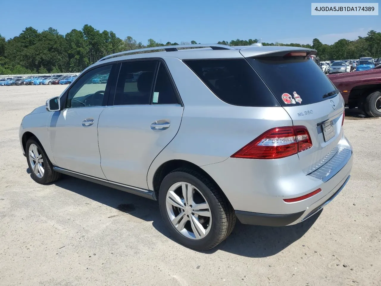 2013 Mercedes-Benz Ml 350 VIN: 4JGDA5JB1DA174389 Lot: 68237264