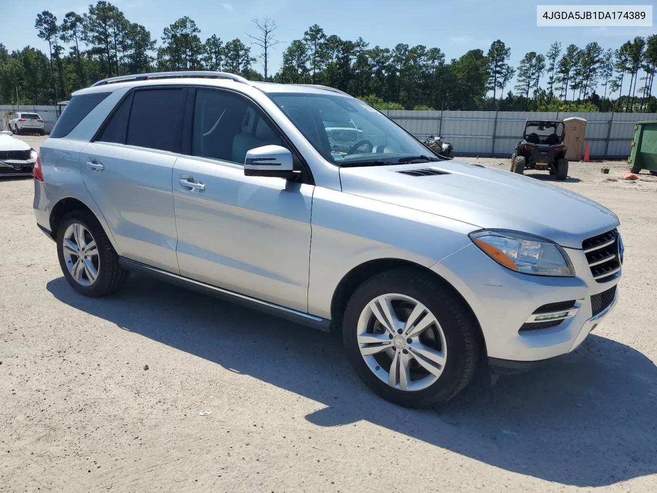 2013 Mercedes-Benz Ml 350 VIN: 4JGDA5JB1DA174389 Lot: 68237264