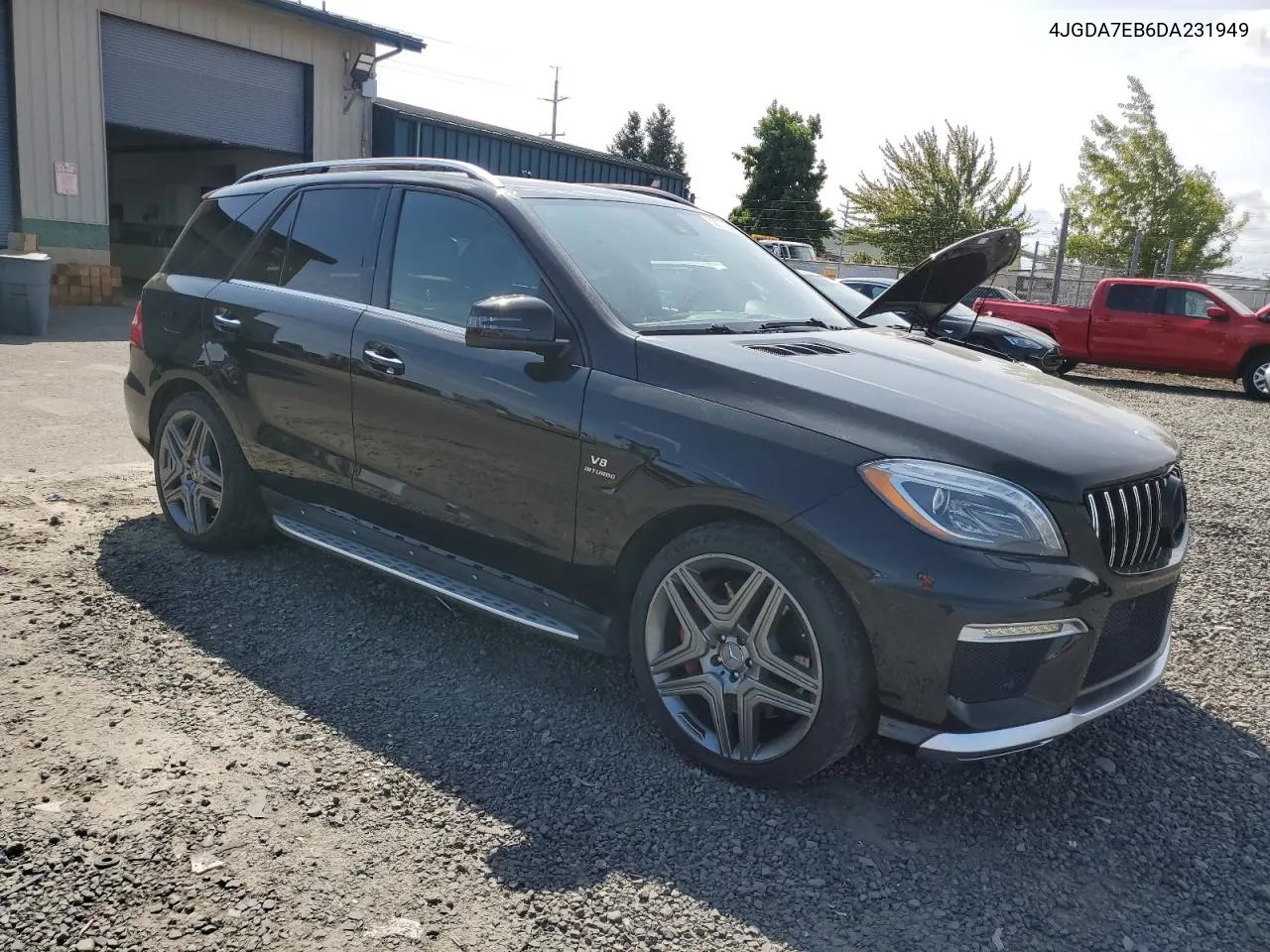 2013 Mercedes-Benz Ml 63 Amg VIN: 4JGDA7EB6DA231949 Lot: 69072294