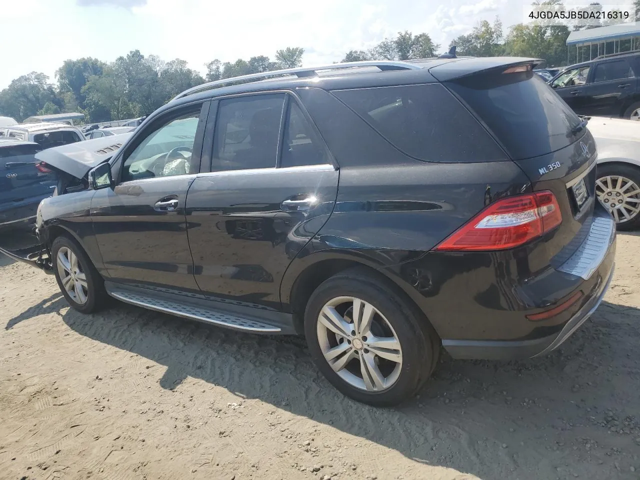 2013 Mercedes-Benz Ml 350 VIN: 4JGDA5JB5DA216319 Lot: 69901314