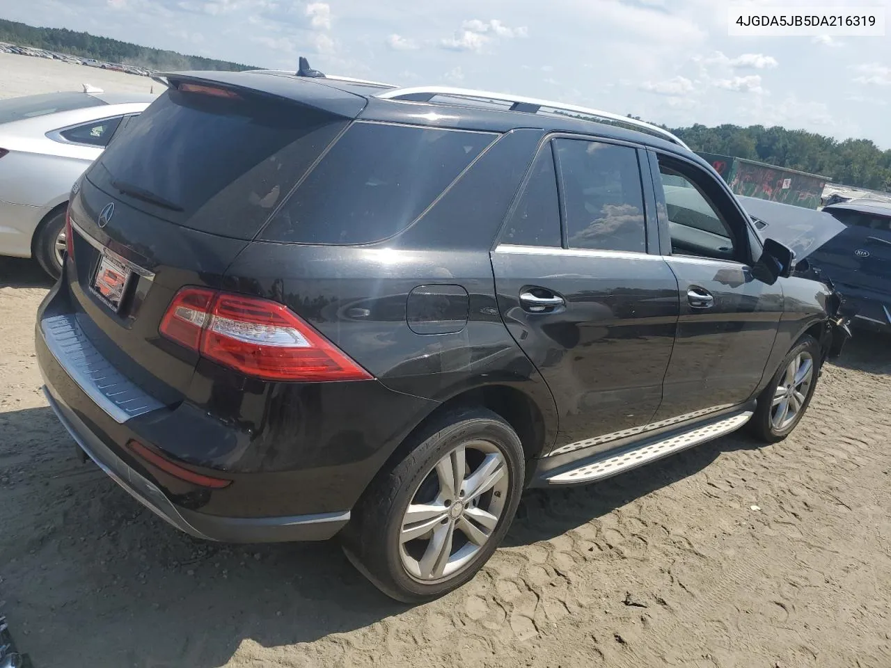 2013 Mercedes-Benz Ml 350 VIN: 4JGDA5JB5DA216319 Lot: 69901314