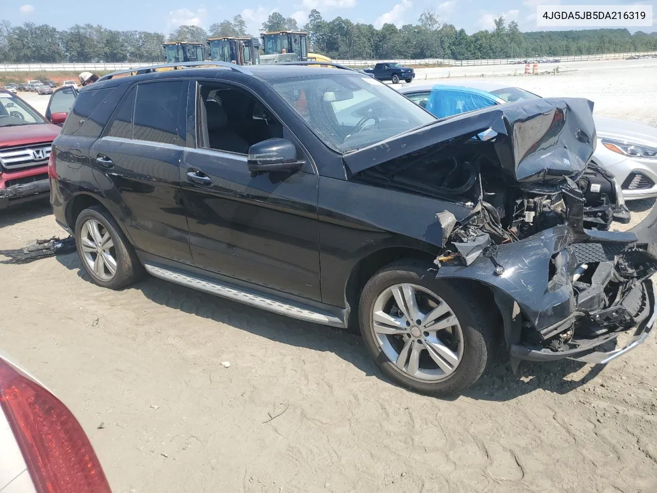 2013 Mercedes-Benz Ml 350 VIN: 4JGDA5JB5DA216319 Lot: 69901314