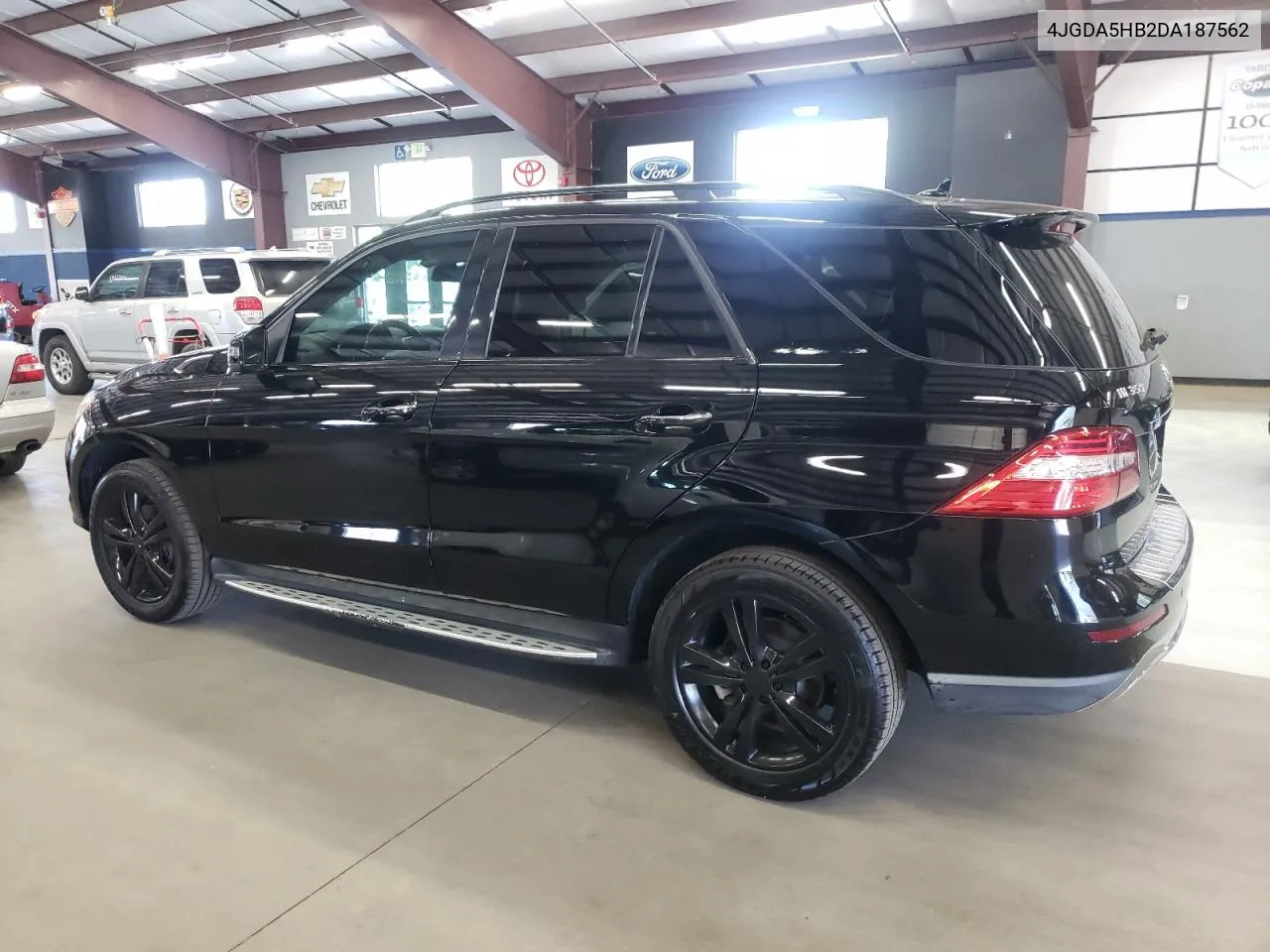 2013 Mercedes-Benz Ml 350 4Matic VIN: 4JGDA5HB2DA187562 Lot: 70192674