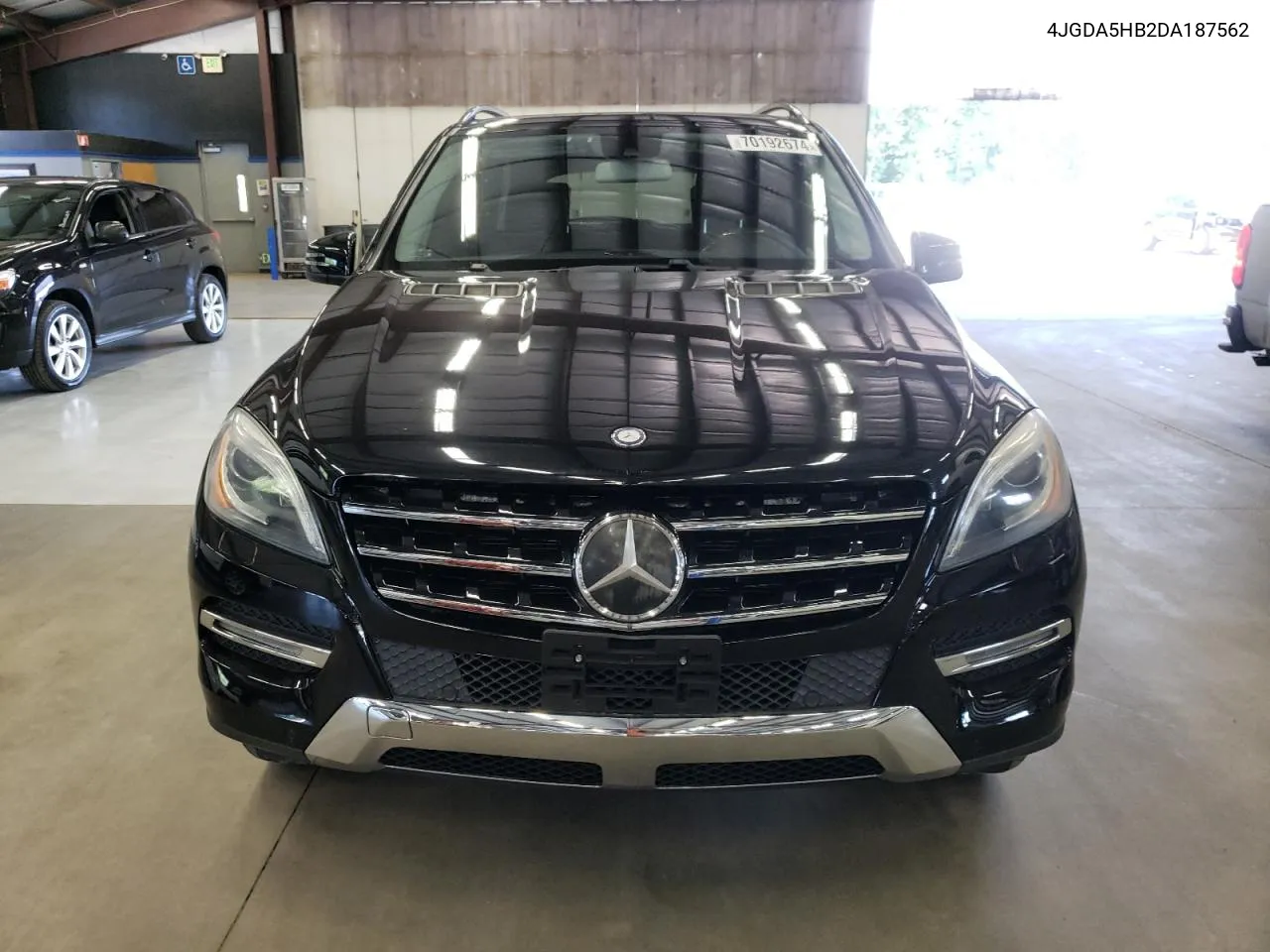 2013 Mercedes-Benz Ml 350 4Matic VIN: 4JGDA5HB2DA187562 Lot: 70192674