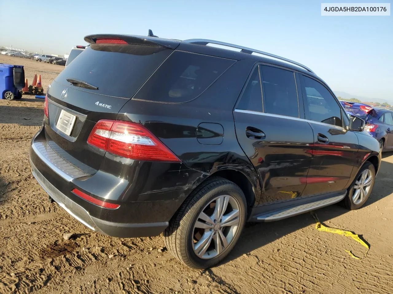 2013 Mercedes-Benz Ml 350 4Matic VIN: 4JGDA5HB2DA100176 Lot: 70232244