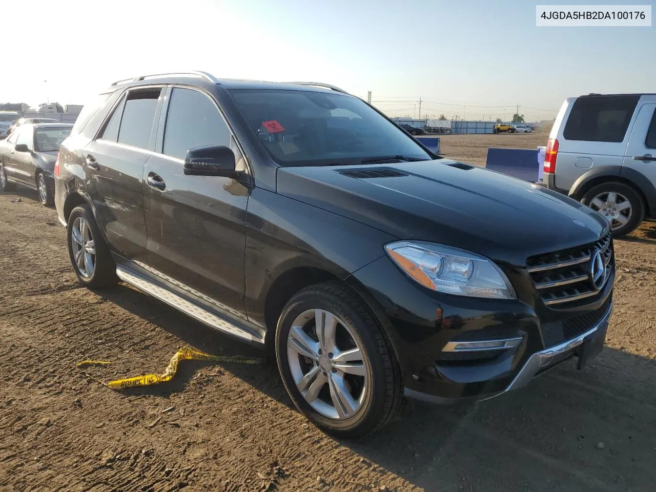 2013 Mercedes-Benz Ml 350 4Matic VIN: 4JGDA5HB2DA100176 Lot: 70232244