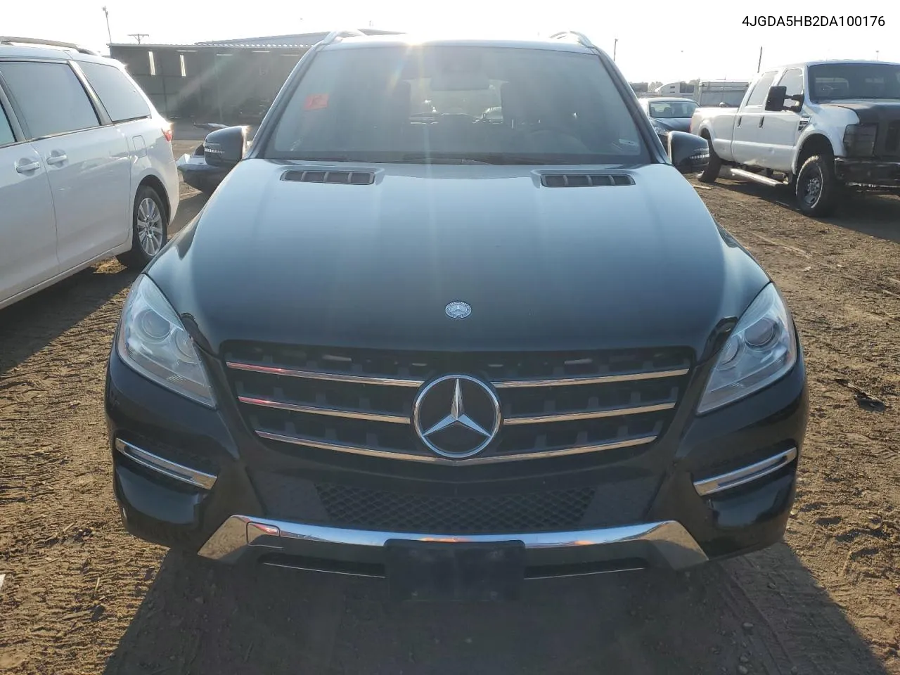 2013 Mercedes-Benz Ml 350 4Matic VIN: 4JGDA5HB2DA100176 Lot: 70232244