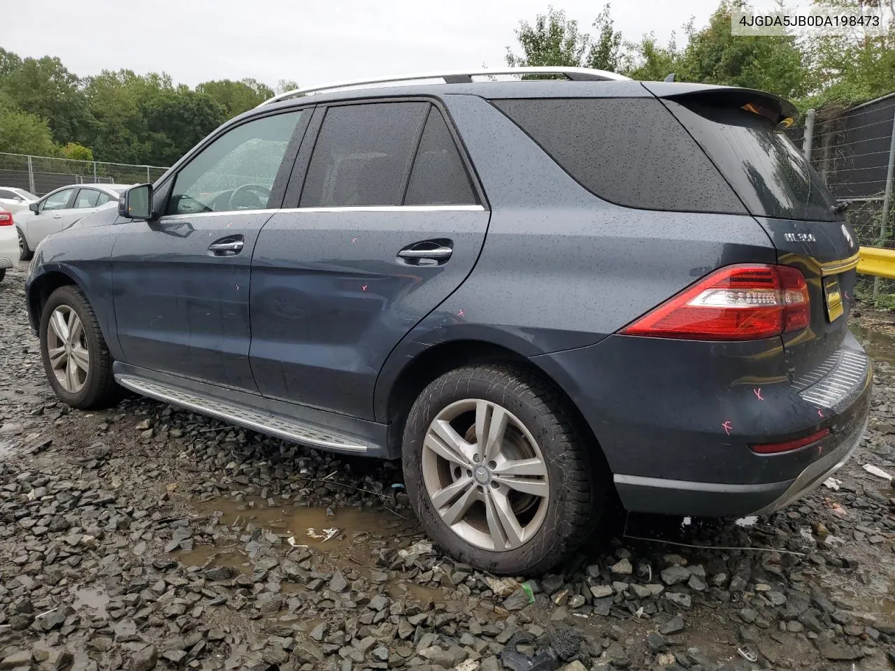 2013 Mercedes-Benz Ml 350 VIN: 4JGDA5JB0DA198473 Lot: 70583614