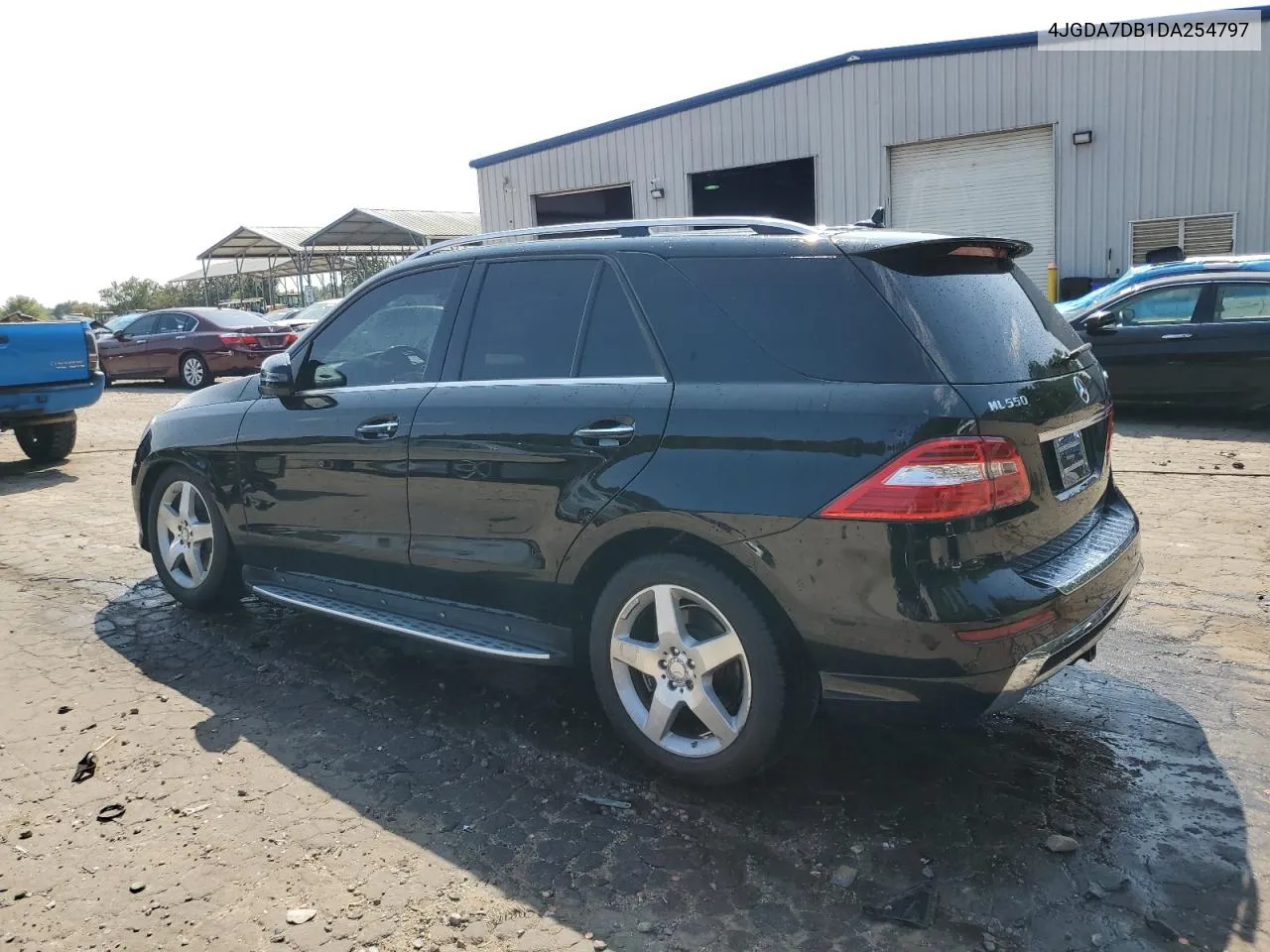 2013 Mercedes-Benz Ml 550 4Matic VIN: 4JGDA7DB1DA254797 Lot: 70808724