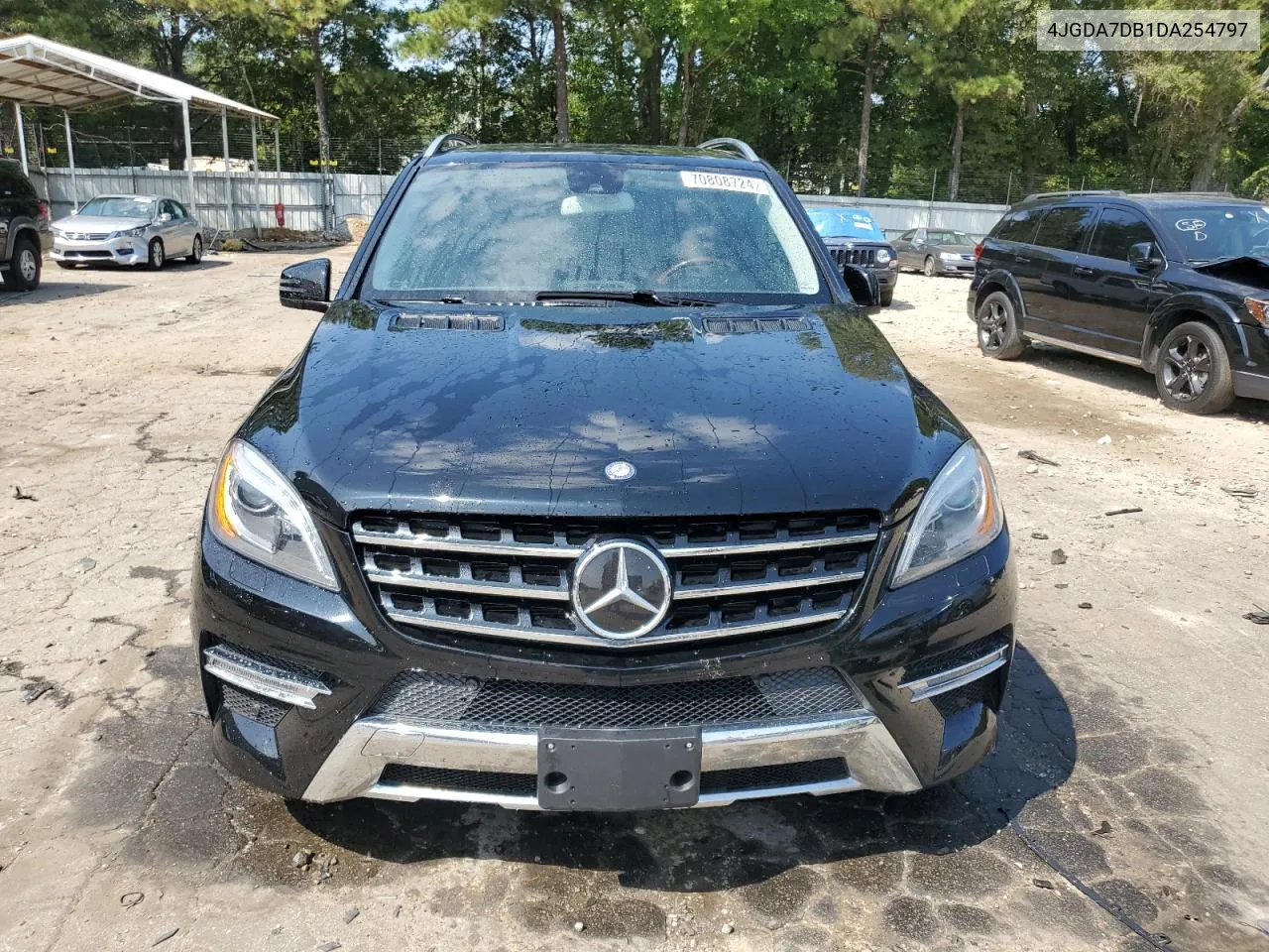 2013 Mercedes-Benz Ml 550 4Matic VIN: 4JGDA7DB1DA254797 Lot: 70808724