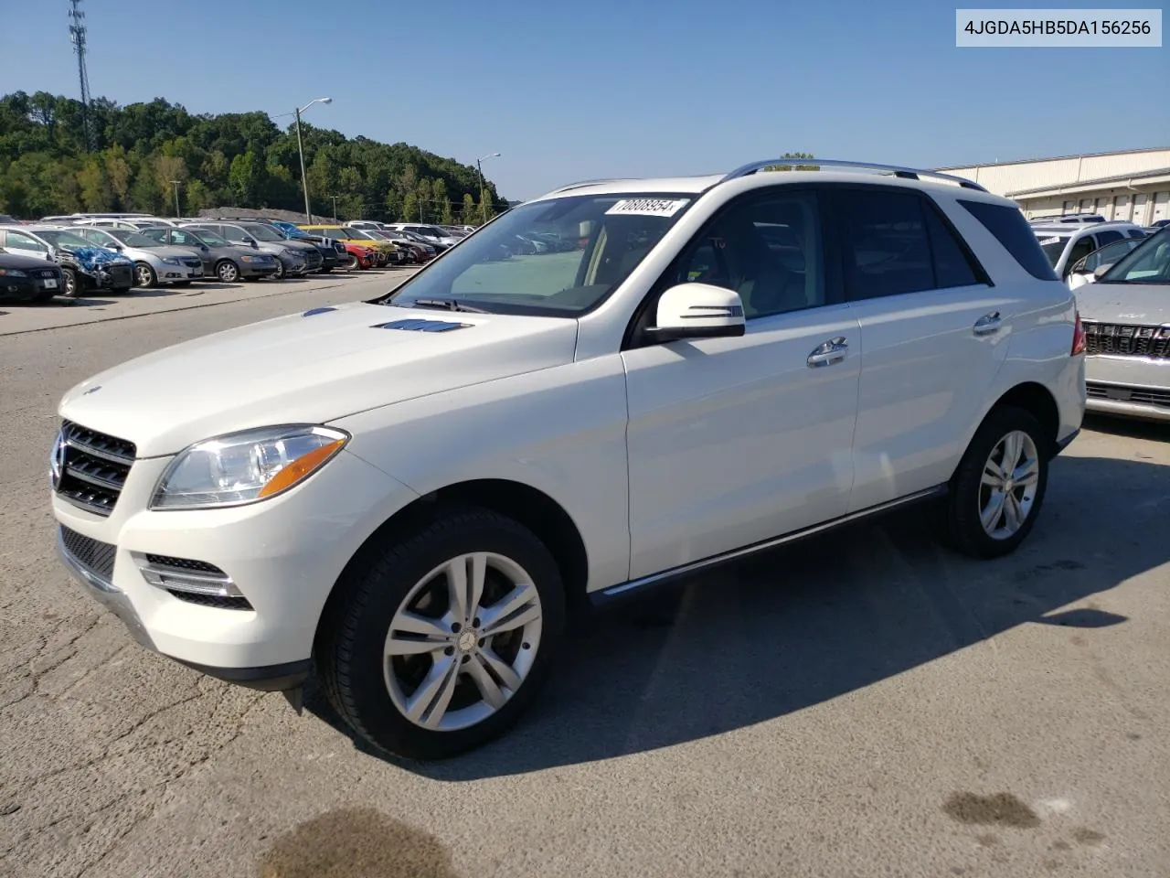 2013 Mercedes-Benz Ml 350 4Matic VIN: 4JGDA5HB5DA156256 Lot: 70808954