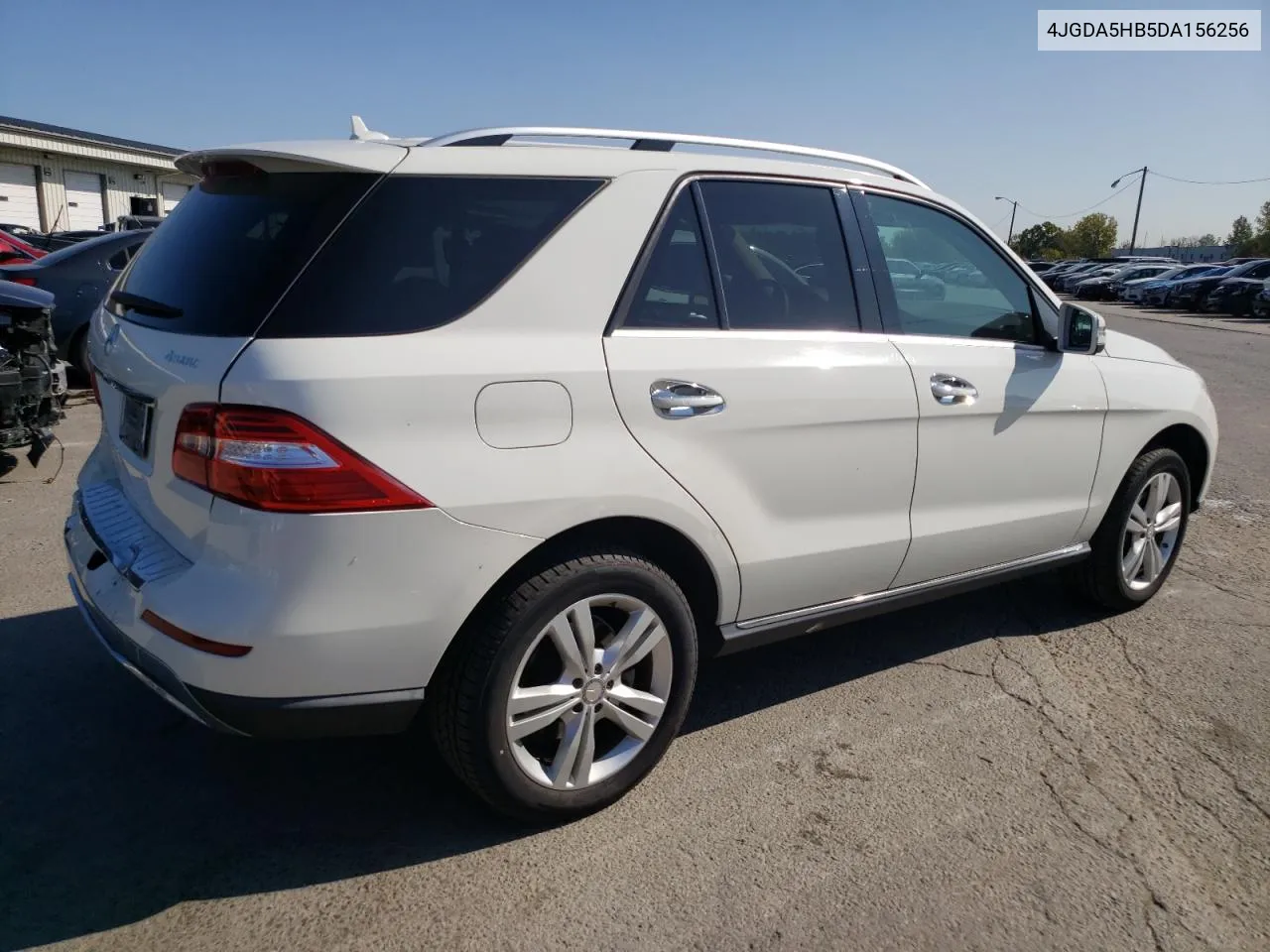 2013 Mercedes-Benz Ml 350 4Matic VIN: 4JGDA5HB5DA156256 Lot: 70808954