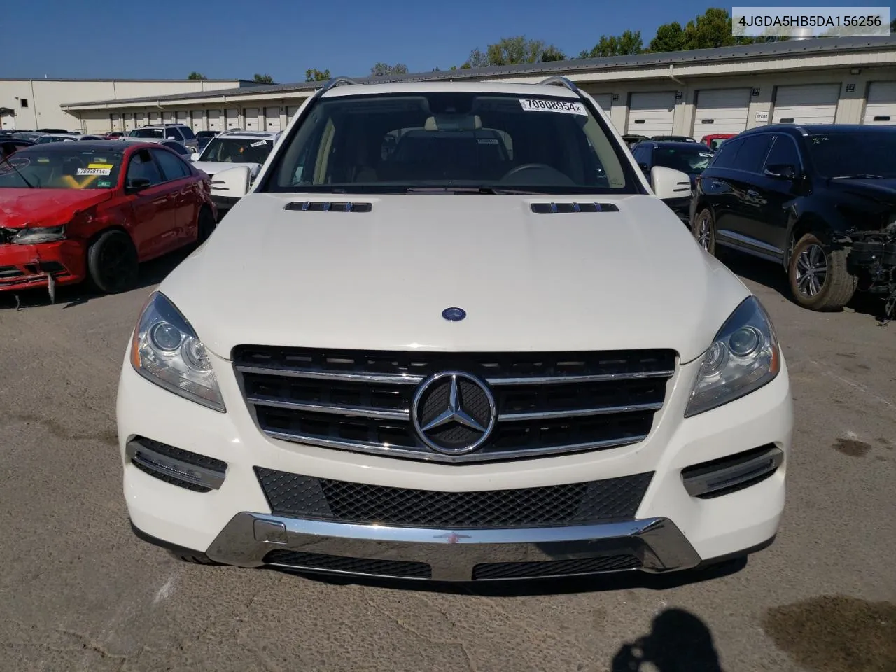 2013 Mercedes-Benz Ml 350 4Matic VIN: 4JGDA5HB5DA156256 Lot: 70808954