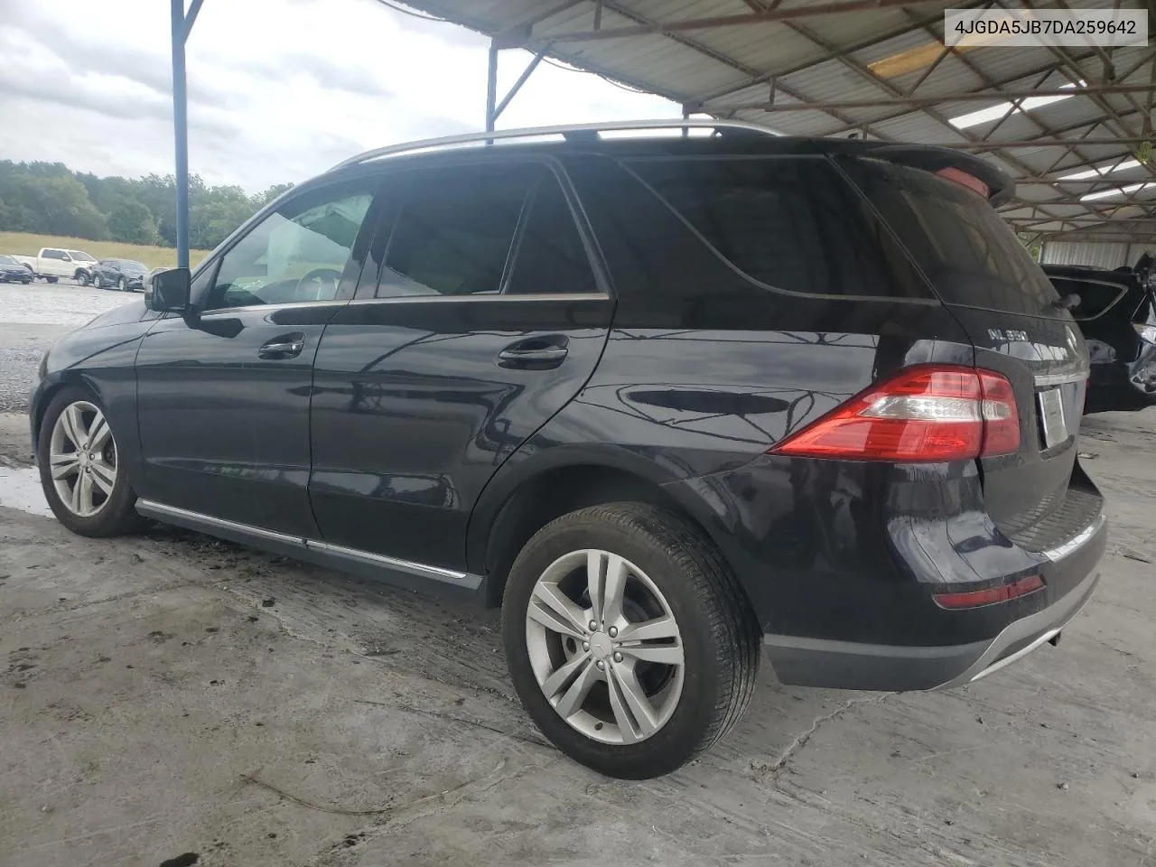 2013 Mercedes-Benz Ml 350 VIN: 4JGDA5JB7DA259642 Lot: 71215524