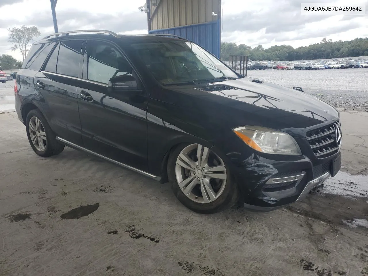 2013 Mercedes-Benz Ml 350 VIN: 4JGDA5JB7DA259642 Lot: 71215524