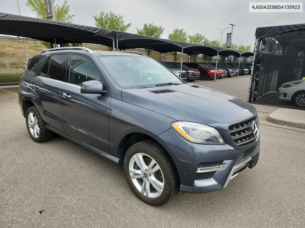 2013 Mercedes-Benz Ml 350 Bluetec VIN: 4JGDA2EB8DA135923 Lot: 71449734