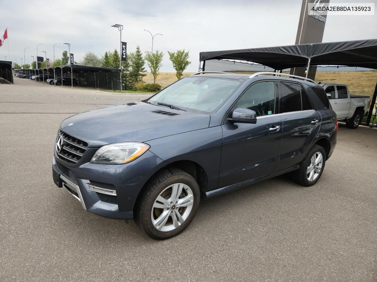 2013 Mercedes-Benz Ml 350 Bluetec VIN: 4JGDA2EB8DA135923 Lot: 71449734