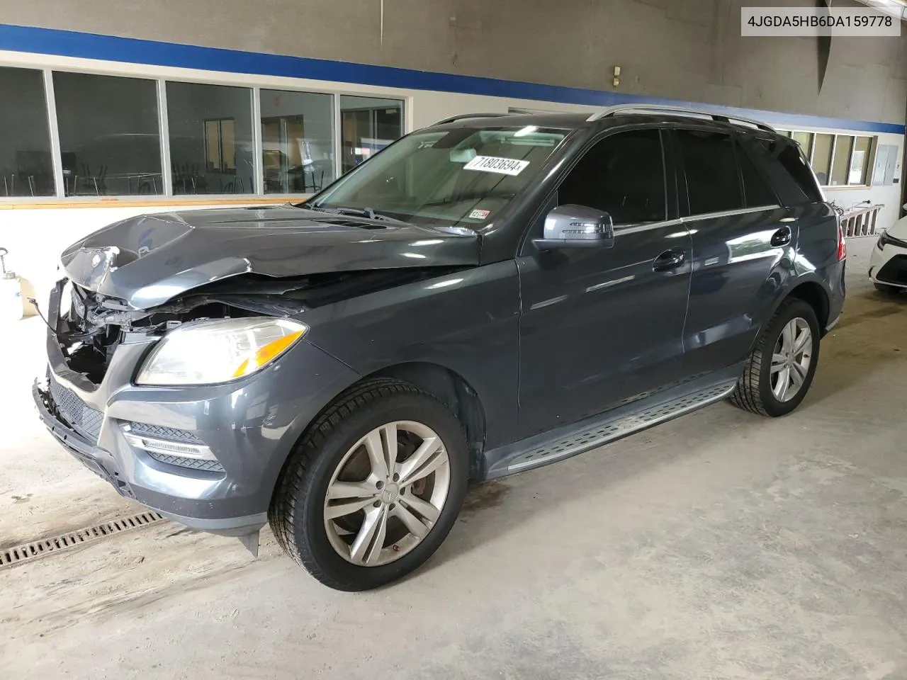 2013 Mercedes-Benz Ml 350 4Matic VIN: 4JGDA5HB6DA159778 Lot: 71803694