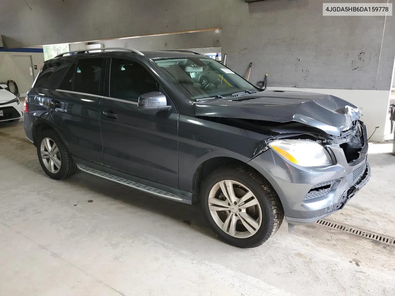 2013 Mercedes-Benz Ml 350 4Matic VIN: 4JGDA5HB6DA159778 Lot: 71803694