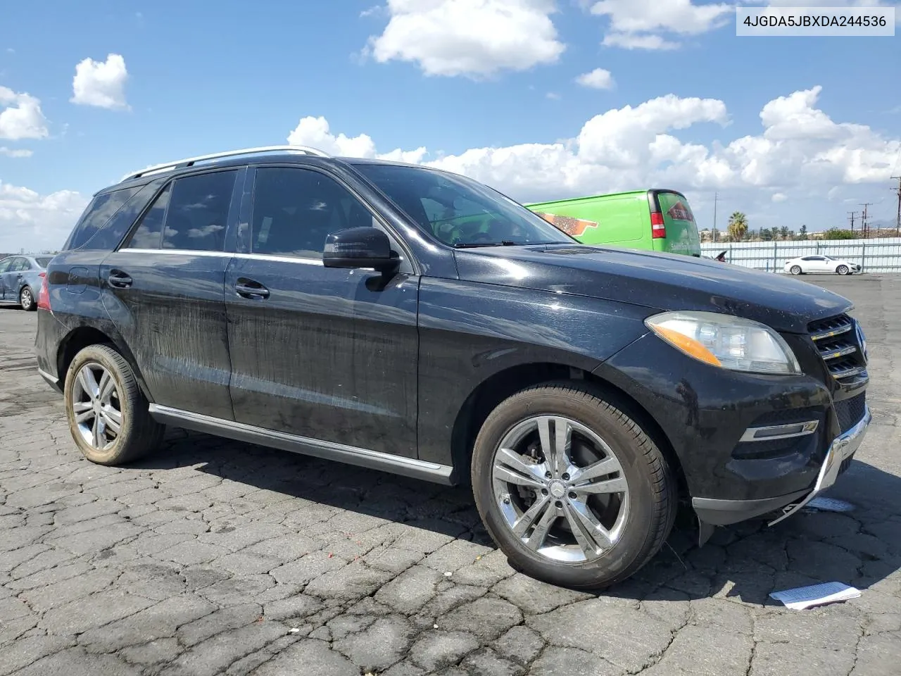 2013 Mercedes-Benz Ml 350 VIN: 4JGDA5JBXDA244536 Lot: 71832234